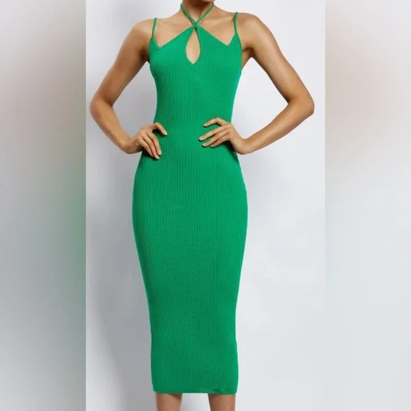 Meshki | Dresses | Meshki Two Strap Detail Knit Dress | Poshmark Meshki | Dresses | Meshki Two Strap Detail Knit Dress | Poshmark